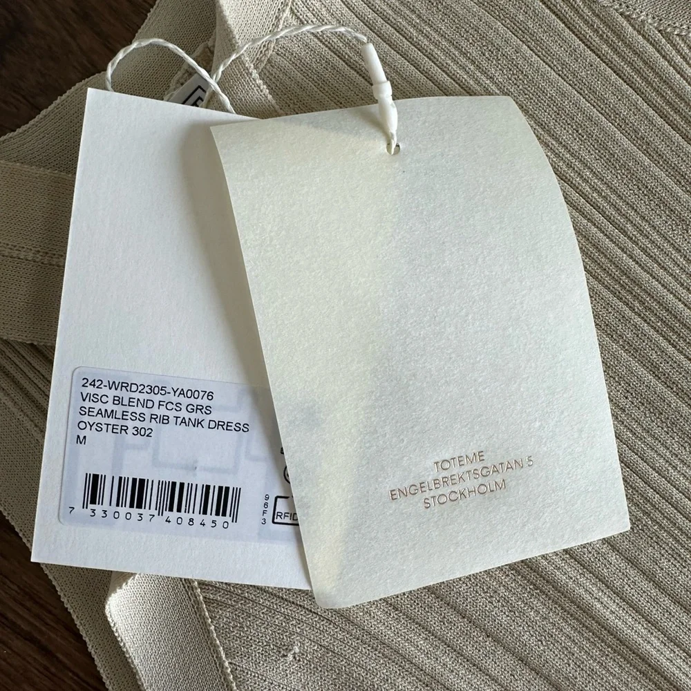 Toteme Beige Sleeveless Maxi Dress - Picture 8 of 8